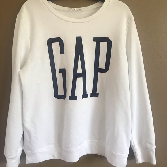 Gap white crew neck sweater - Picture 2 of 6
